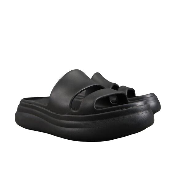 Rag & Bone Shoes Womens 39 Sandal Slide Chunky Platform Brixley Double Strap EVA - Picture 1 of 16